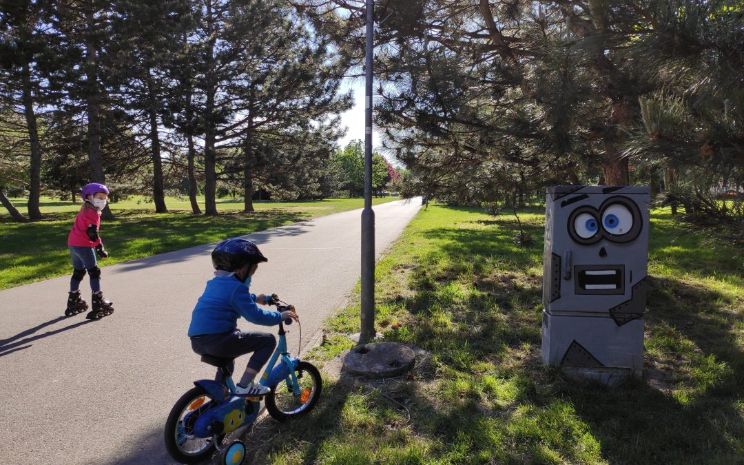 Park a detské ihrisko Ostredky